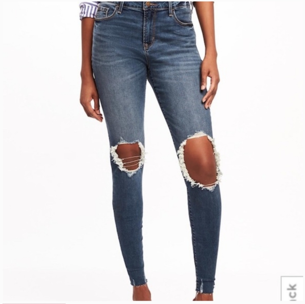 Rockstar Mid-Rise Skinny Jeans